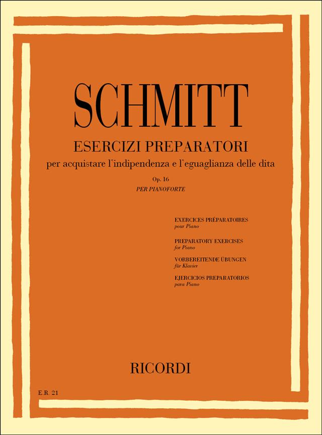 Esercizi Preparatori Op.16 - Delle Dita - pro klavír